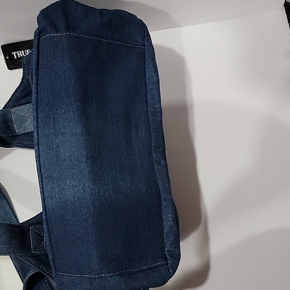 🔥Host Pick🔥True Religion Dark Denim Hobo Bag w/Crossbody Strap&Silver Hardwear - Picture 10 of 14